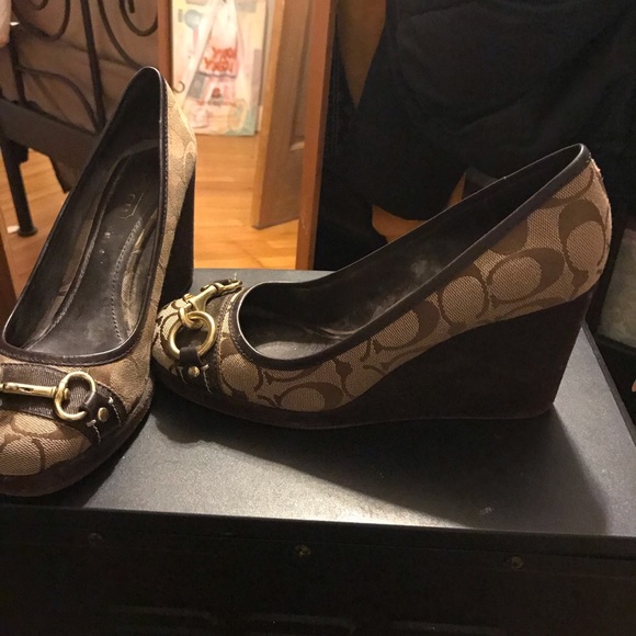 Coach wedges - Picture 3 of 3